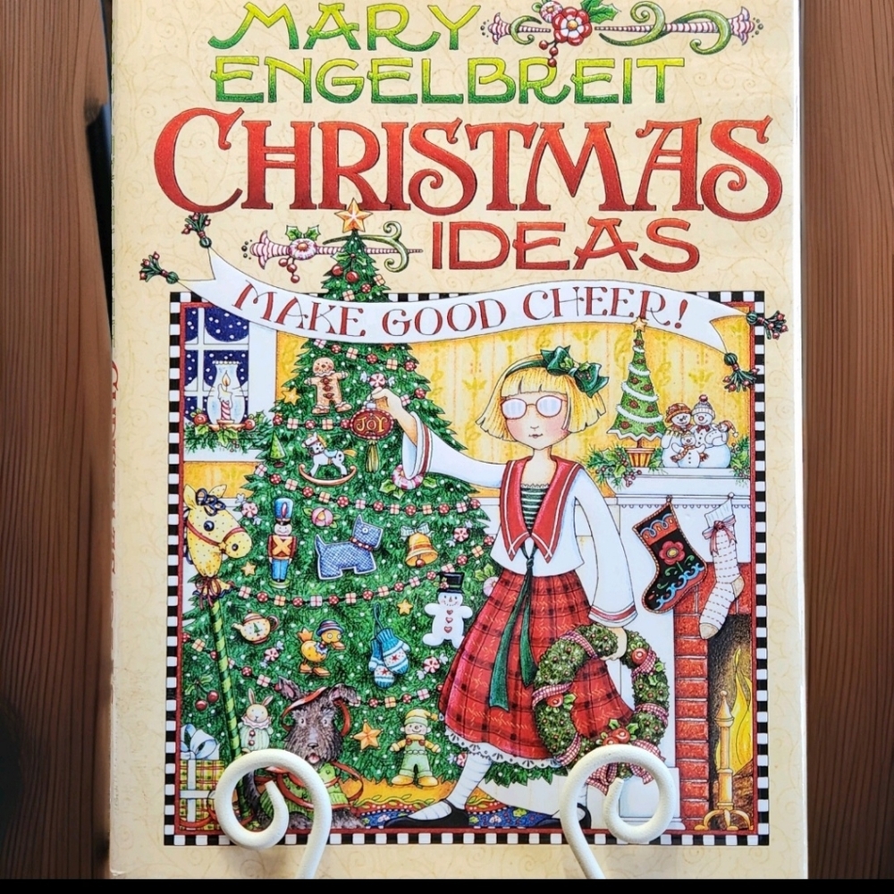 Mary Engelbreit “Christmas Ideas — Make Good Cheer!” Hardcover Book